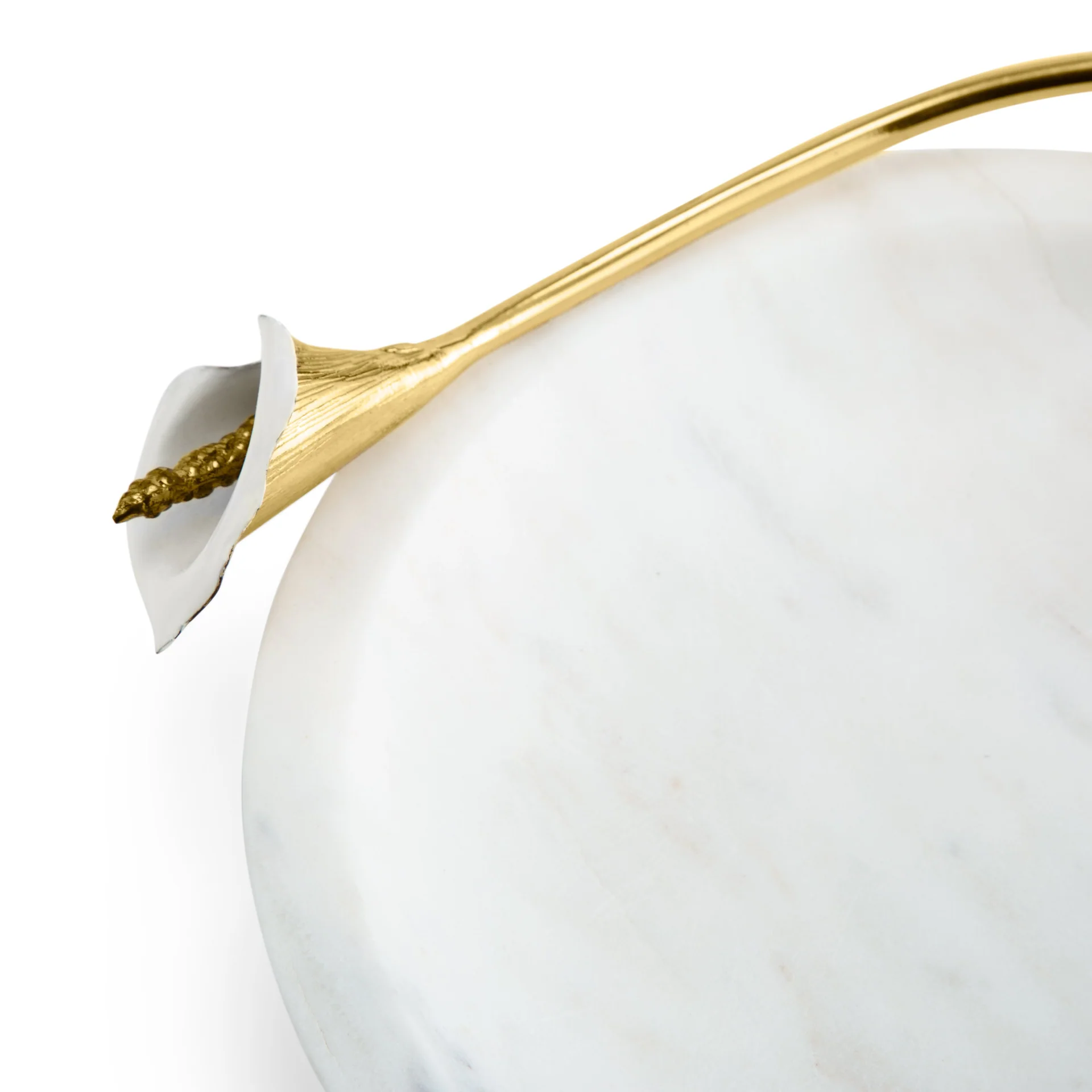 Calla Lily Marble Dish - Micheal Aram