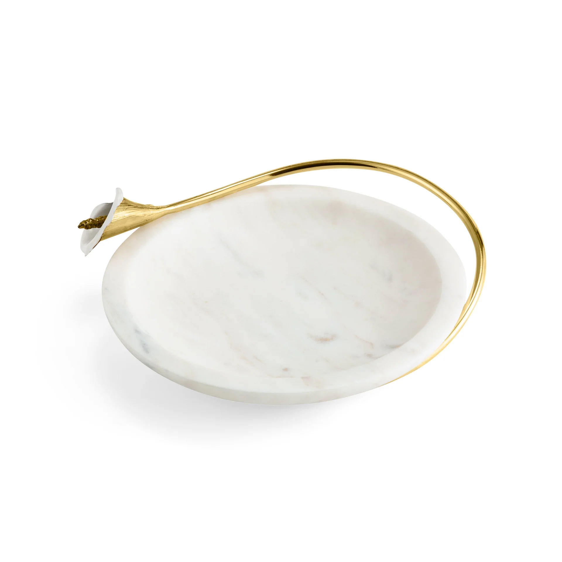 Calla Lily Marble Dish - Micheal Aram