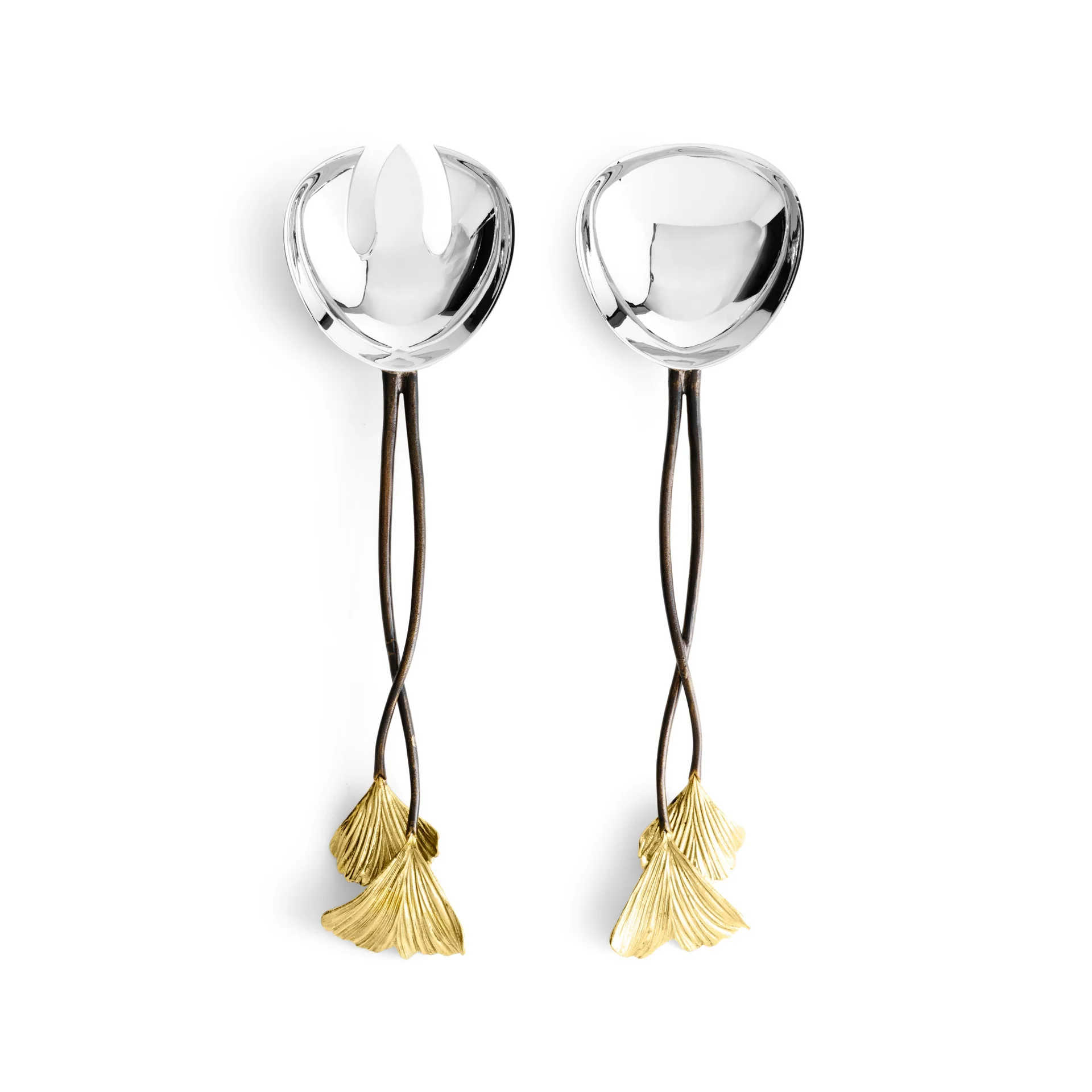 Golden Ginkgo Serving Set - Micheal Aram