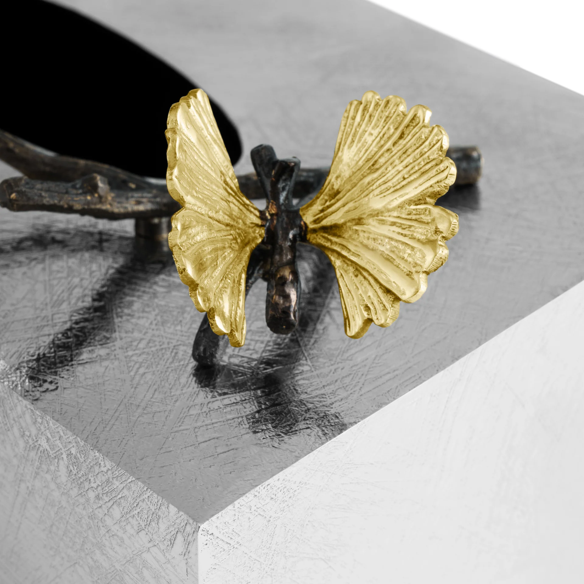 Butterfly Ginkgo Tissue Box(Rectangle) - Micheal Aram