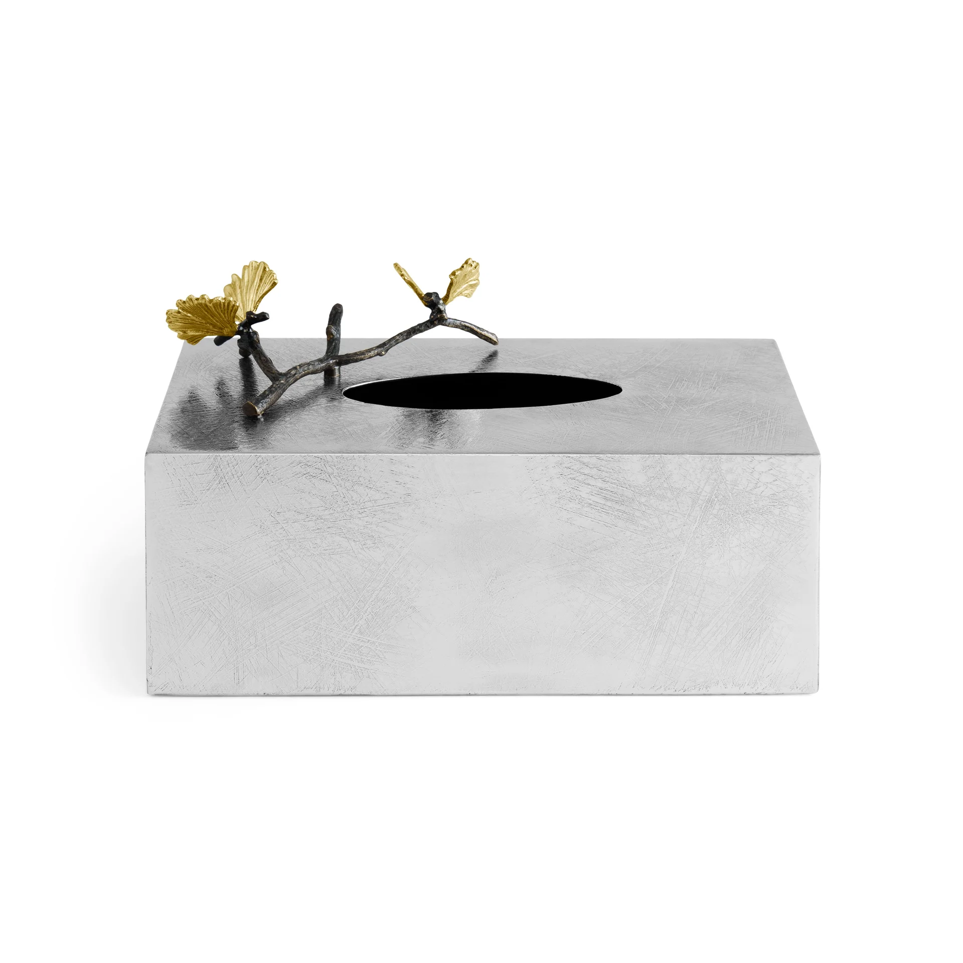Butterfly Ginkgo Tissue Box(Rectangle) - Micheal Aram