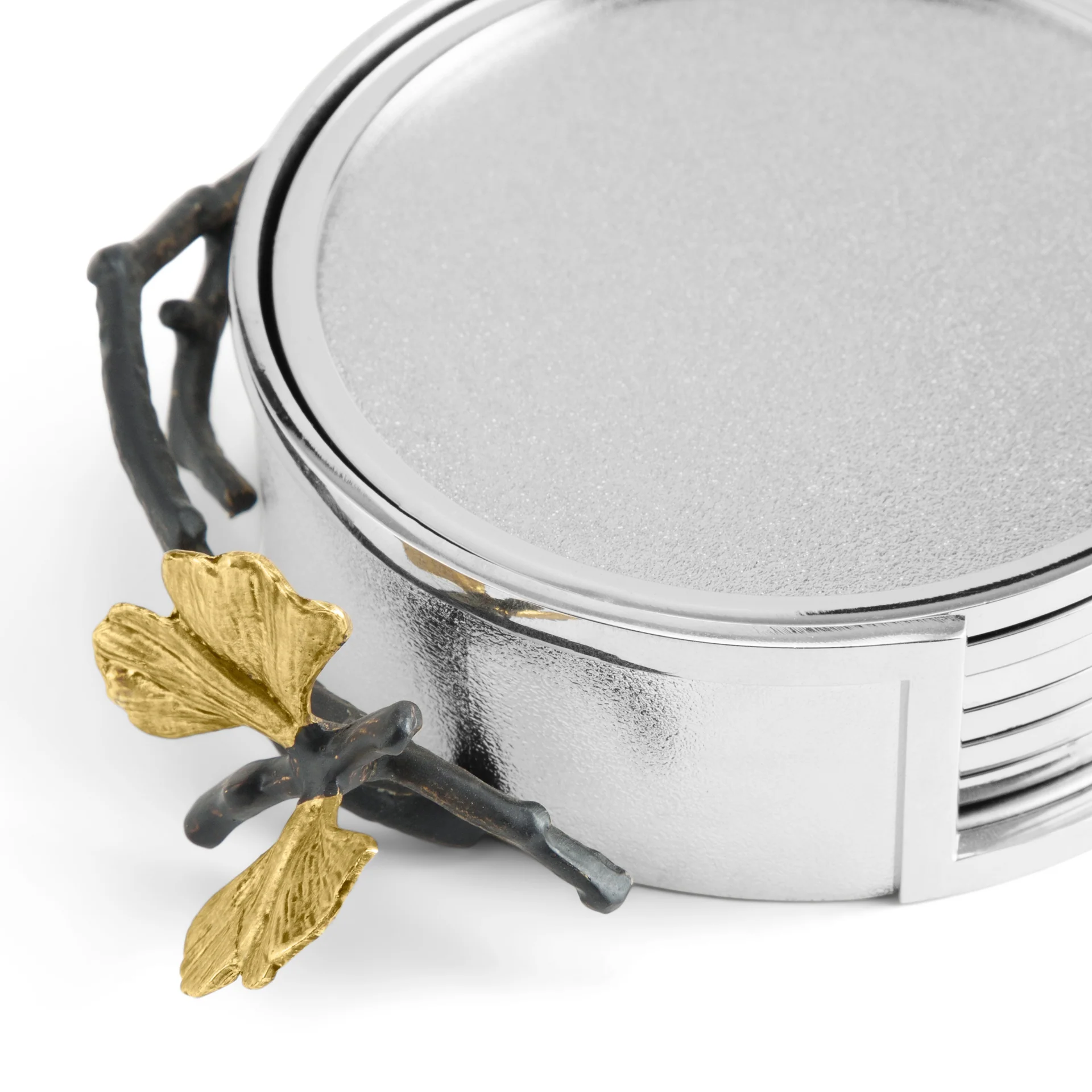 Butterfly Ginkgo Coaster Set - Micheal Aram