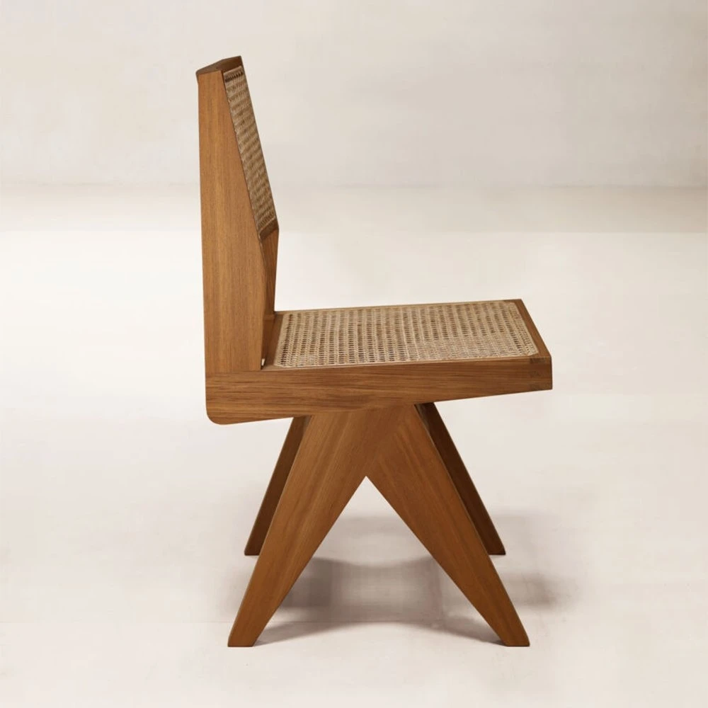 Pierre Jeanneret Armless Dining Chair - Phantom Hands