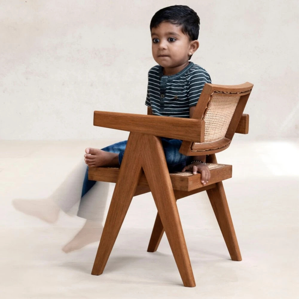 Pierre Jeanneret Office Chair V Leg Children's Edition - Phantom Hands