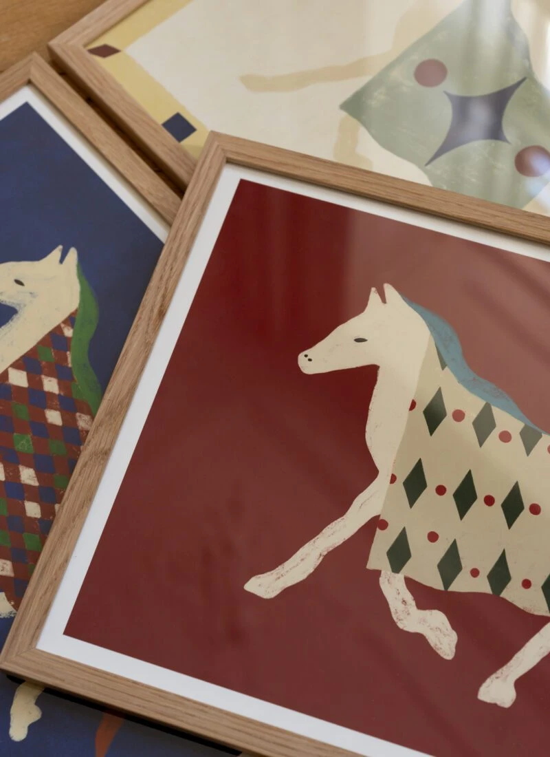 Horse Bordo - The Poster Club 丹麥藝術海報(團購)