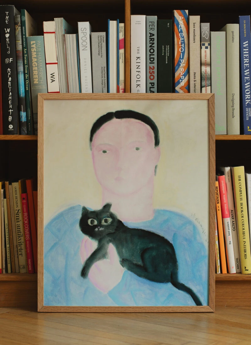 Boy Holding a Cat - The Poster Club 丹麥藝術海報(團購)