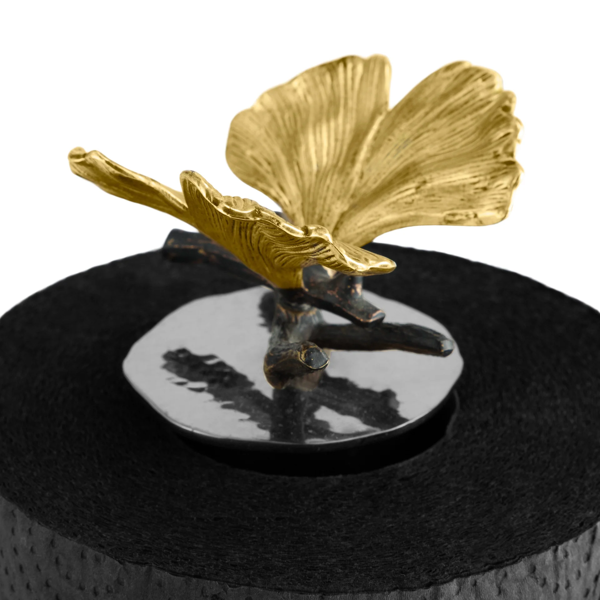 Butterfly Ginkgo Paper Towel Holder - Micheal Aram A new sense of life