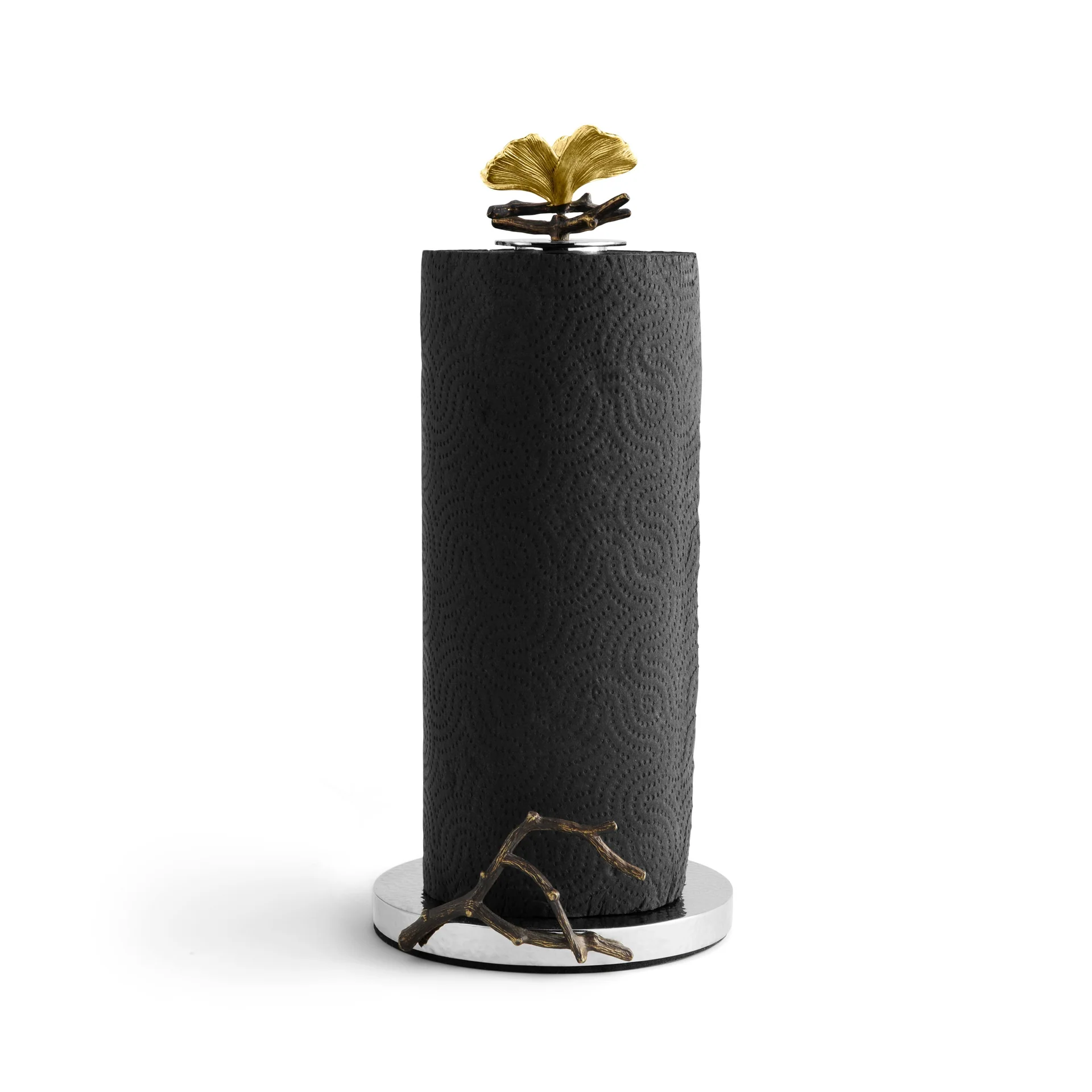 Butterfly Ginkgo Paper Towel Holder - Micheal Aram