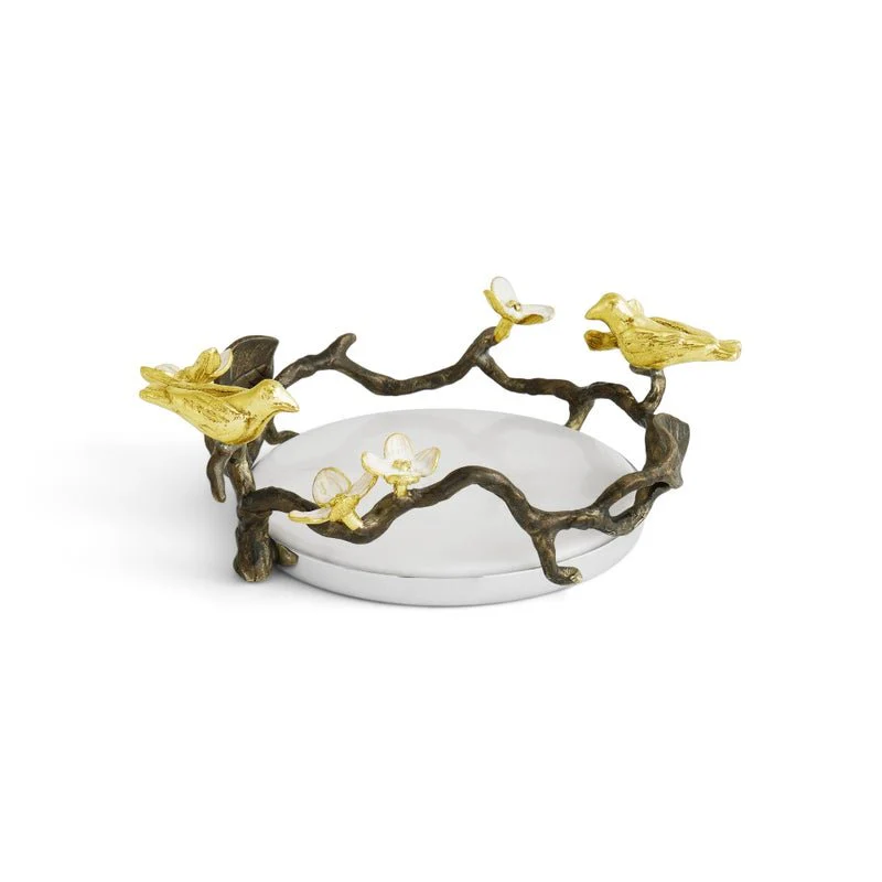 Lovebirds Wine Coaster - Micheal Aram