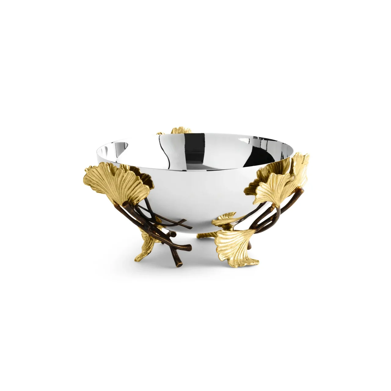 Golden Ginkgo Small Bowl - Micheal Aram