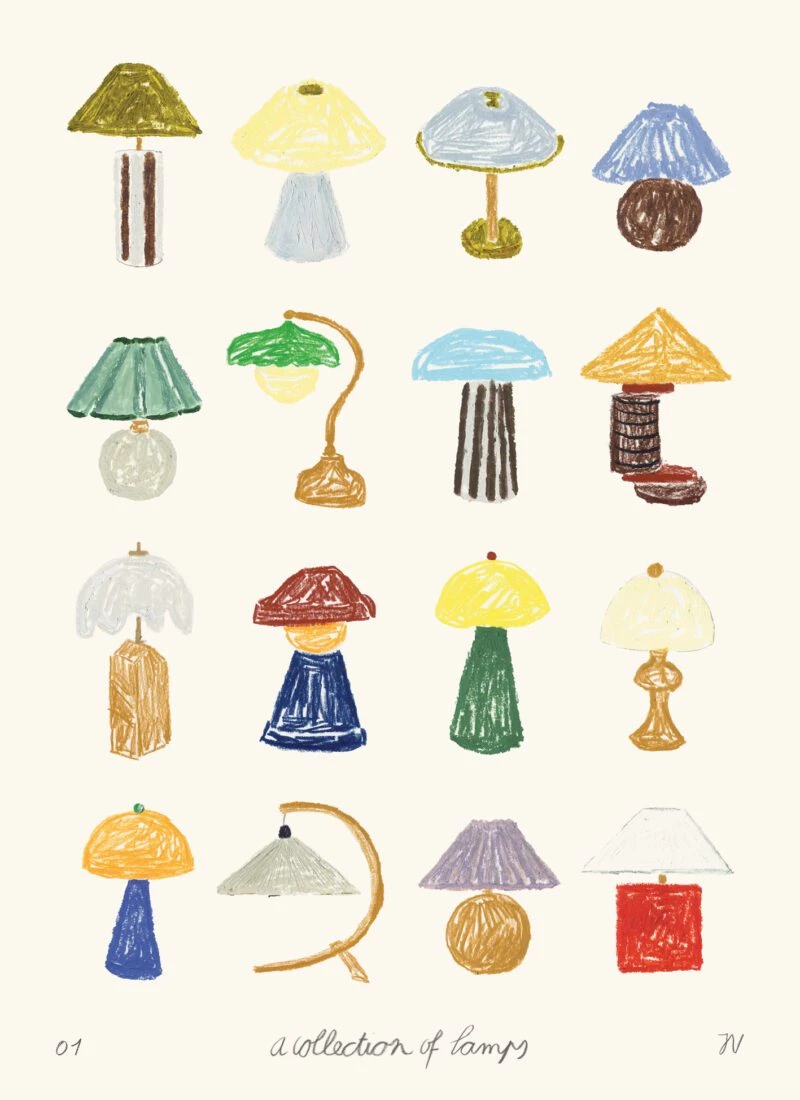 A Collection of Lamps - The Poster Club 丹麥藝術海報(團購)