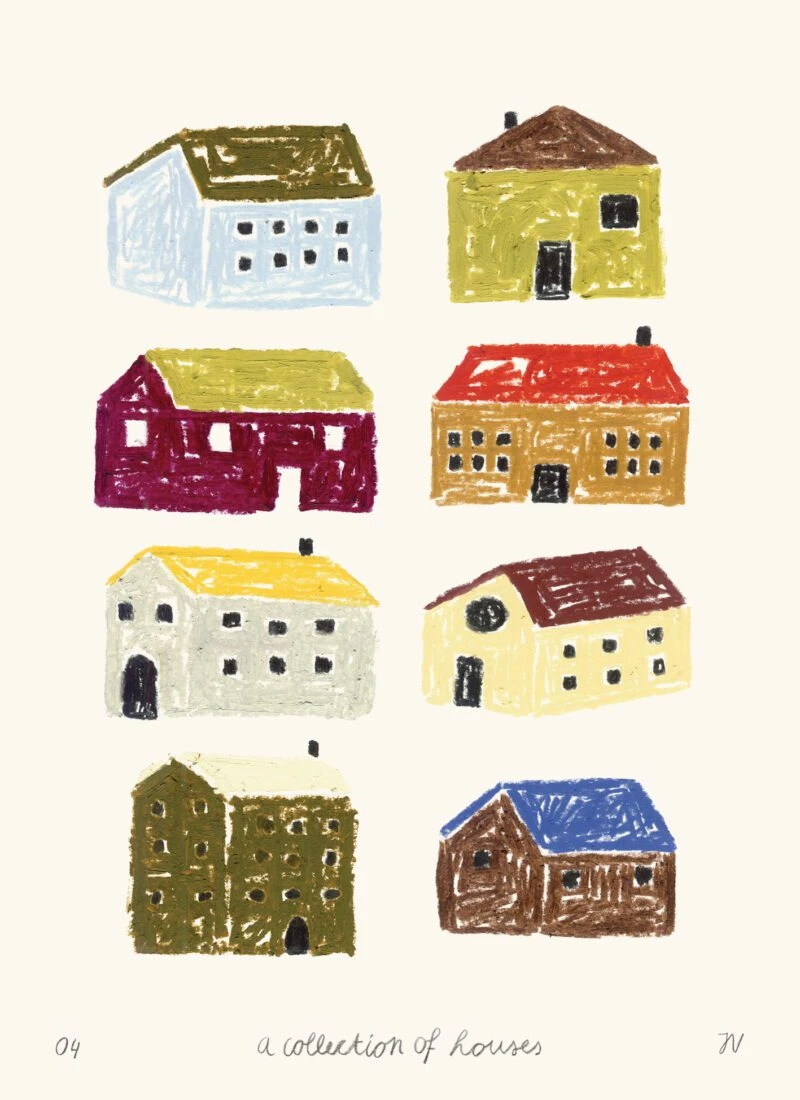 A Collection of Houses - The Poster Club 丹麥藝術海報(團購)