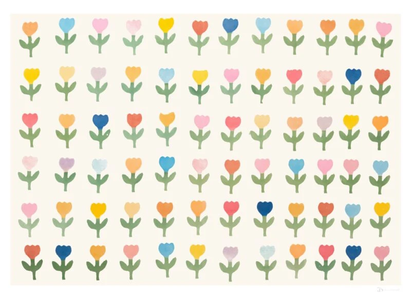 72 Flowers - The Poster Club 丹麥藝術海報(團購)