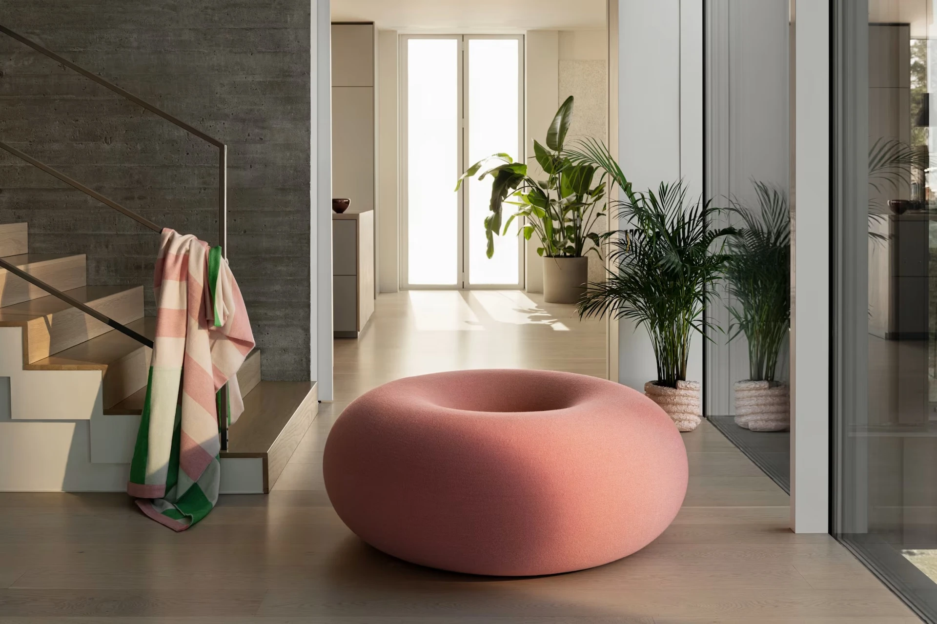Boa Pouf Cotton Candy - Hem 瑞典家具