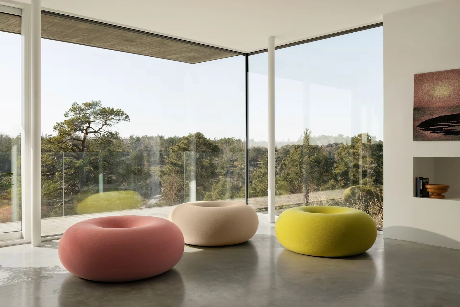 Boa Pouf Oatmeal - Hem 瑞典家具