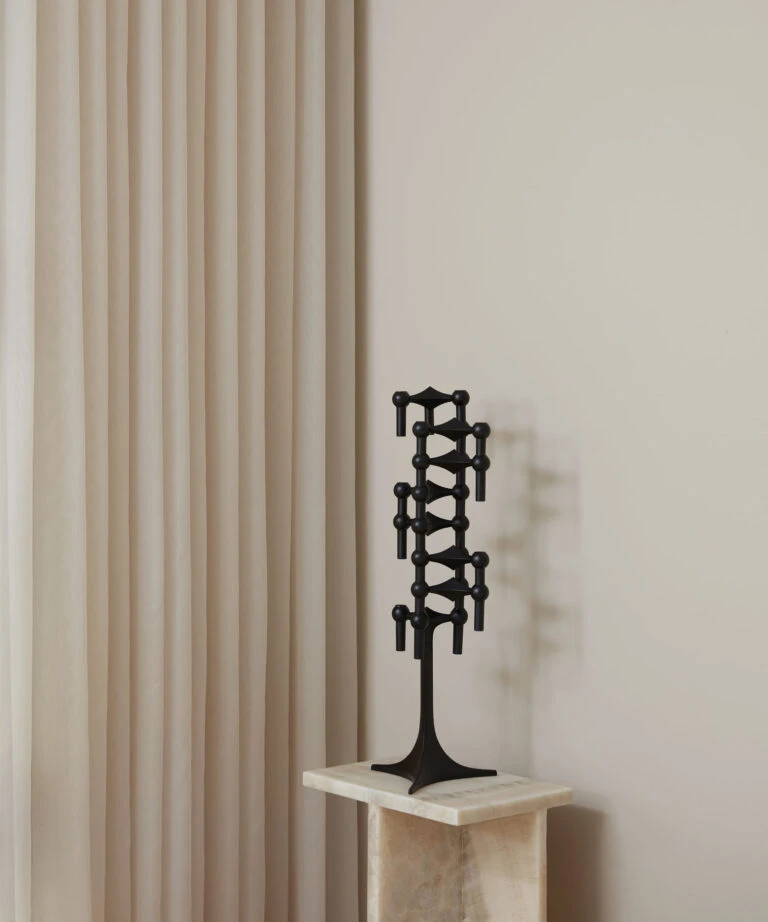 nagel candle holder ( single pack / black ) 燭台 - STOFF Nagel 丹麥燭台