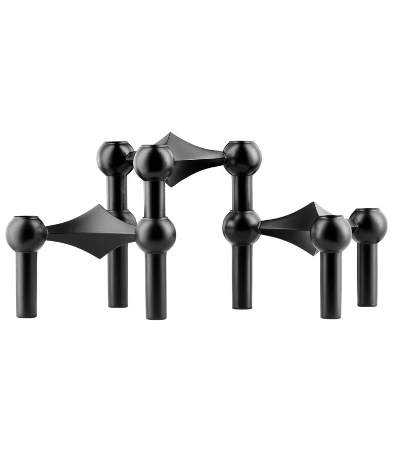 nagel candle holder ( 3-pack / black ) 燭台三入組 - STOFF Nagel 丹麥燭台
