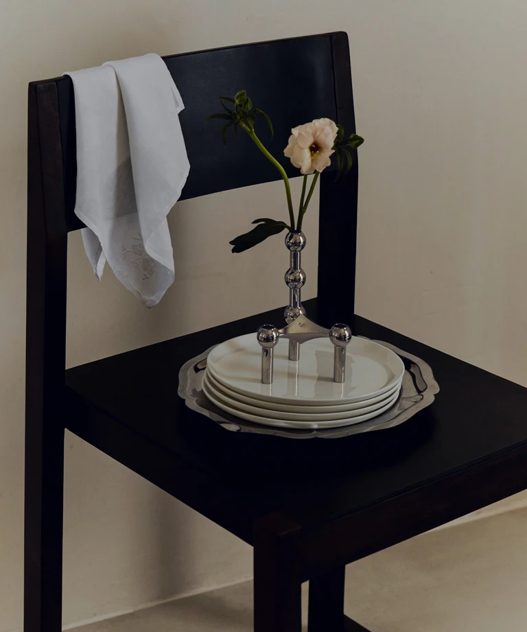 vase ( single pack / chrome ) 花器 - STOFF Nagel 丹麥燭台