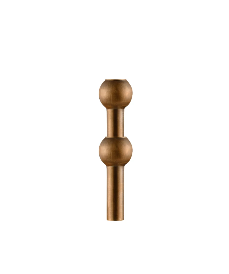 vase ( single pack / bronzed brass ) 花器 - STOFF Nagel 丹麥燭台