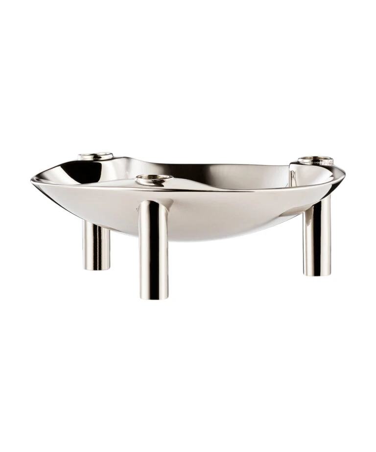 bowl ( chrome ) 燭台碗 - STOFF Nagel 丹麥燭台