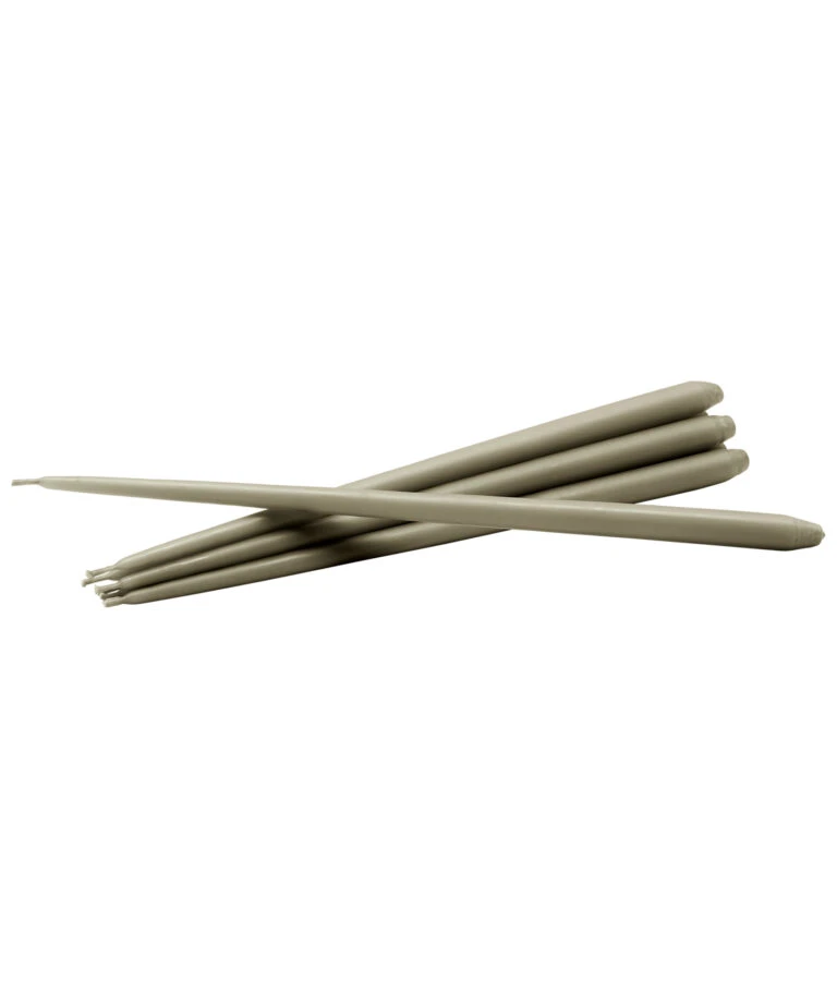 artichoke taper candles 不滴蠟錐形蠟燭 ( 六支一組 ) - ester & erik  丹麥蠟燭