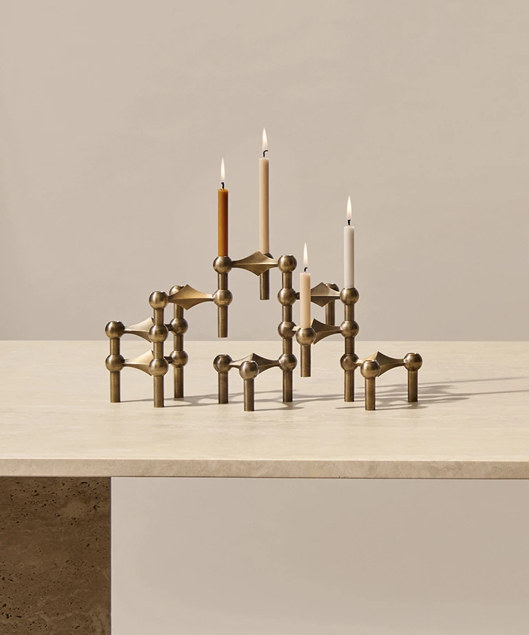 camel candles 不滴蠟圓柱蠟燭 ( 12支一組 ) - ester & erik  丹麥蠟燭