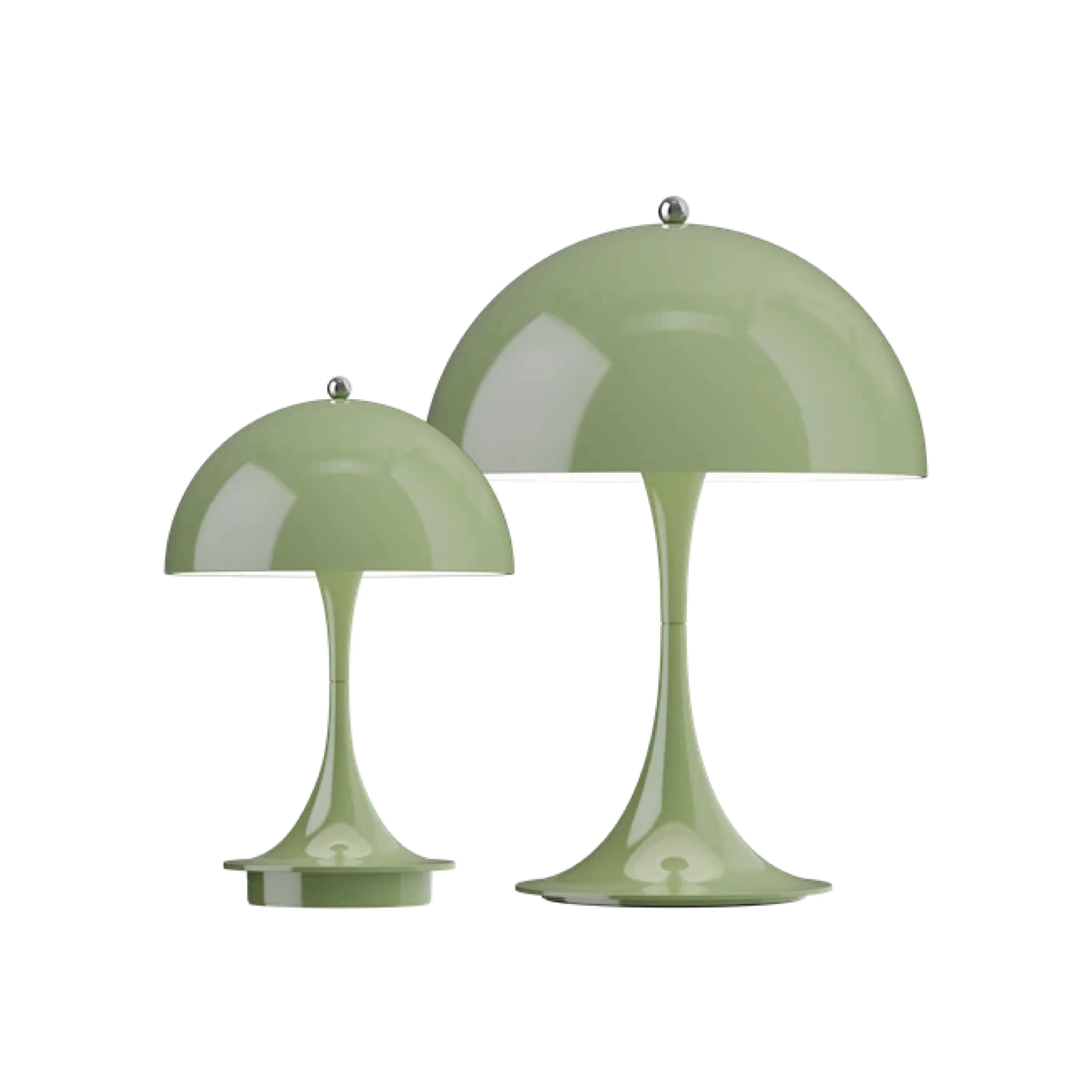 (現貨優惠) Opaque moss green 無線充電桌燈 - Louis Poulsen Panthella Portable Lamp V3