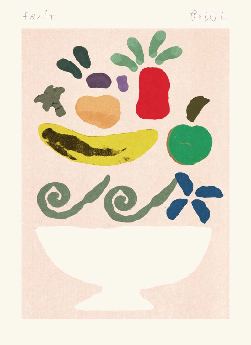 Fruit Bowl - The Poster Club 丹麥藝術海報(團購)