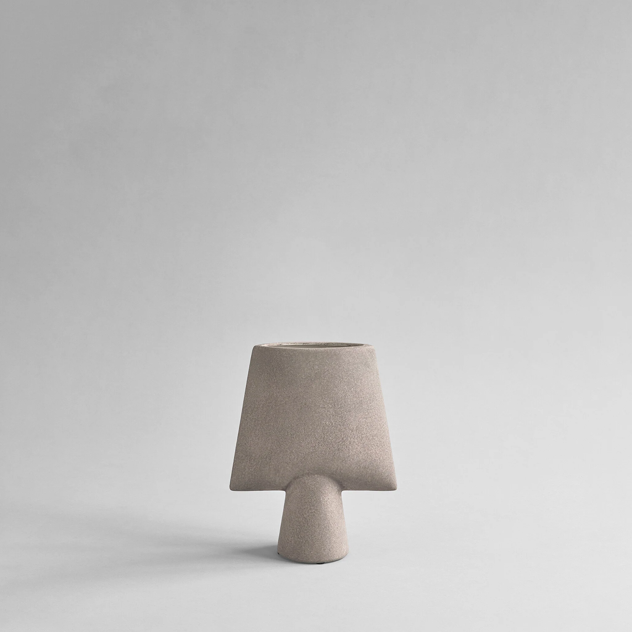 Sphere Vase Square Taupe - 101 Copenhagen