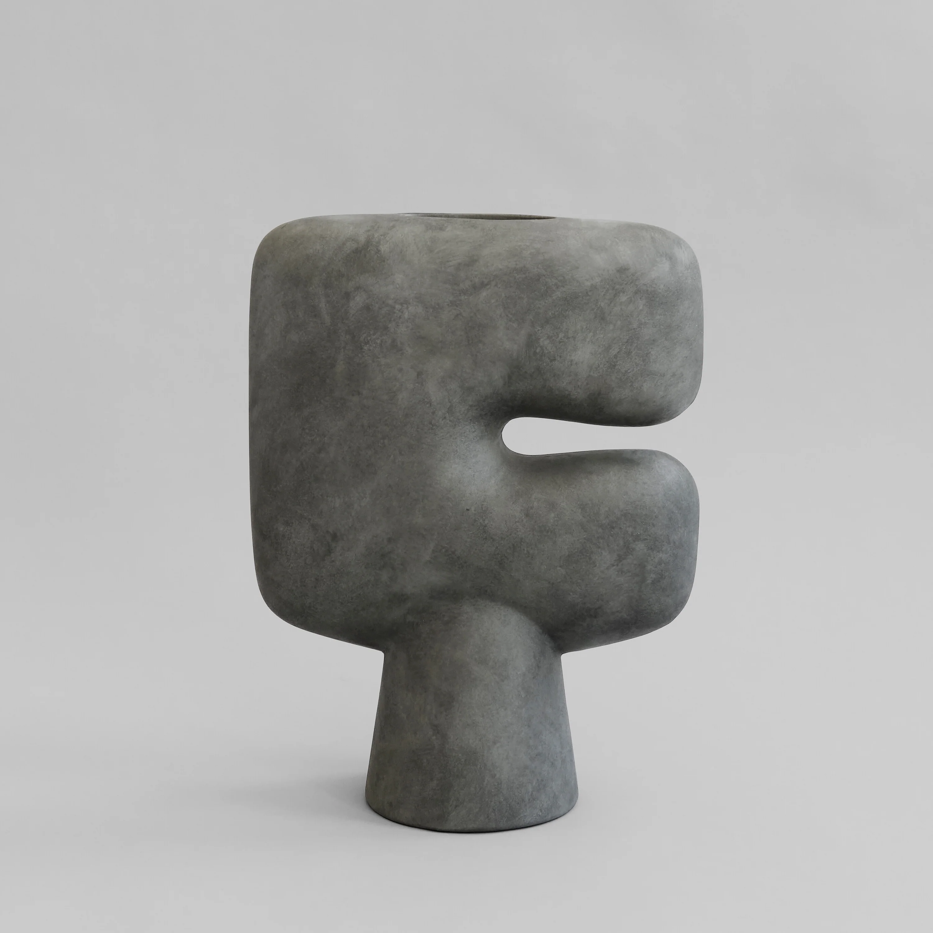 Tribal Vase Dark Grey (共3個尺寸) - 101 Copenhagen