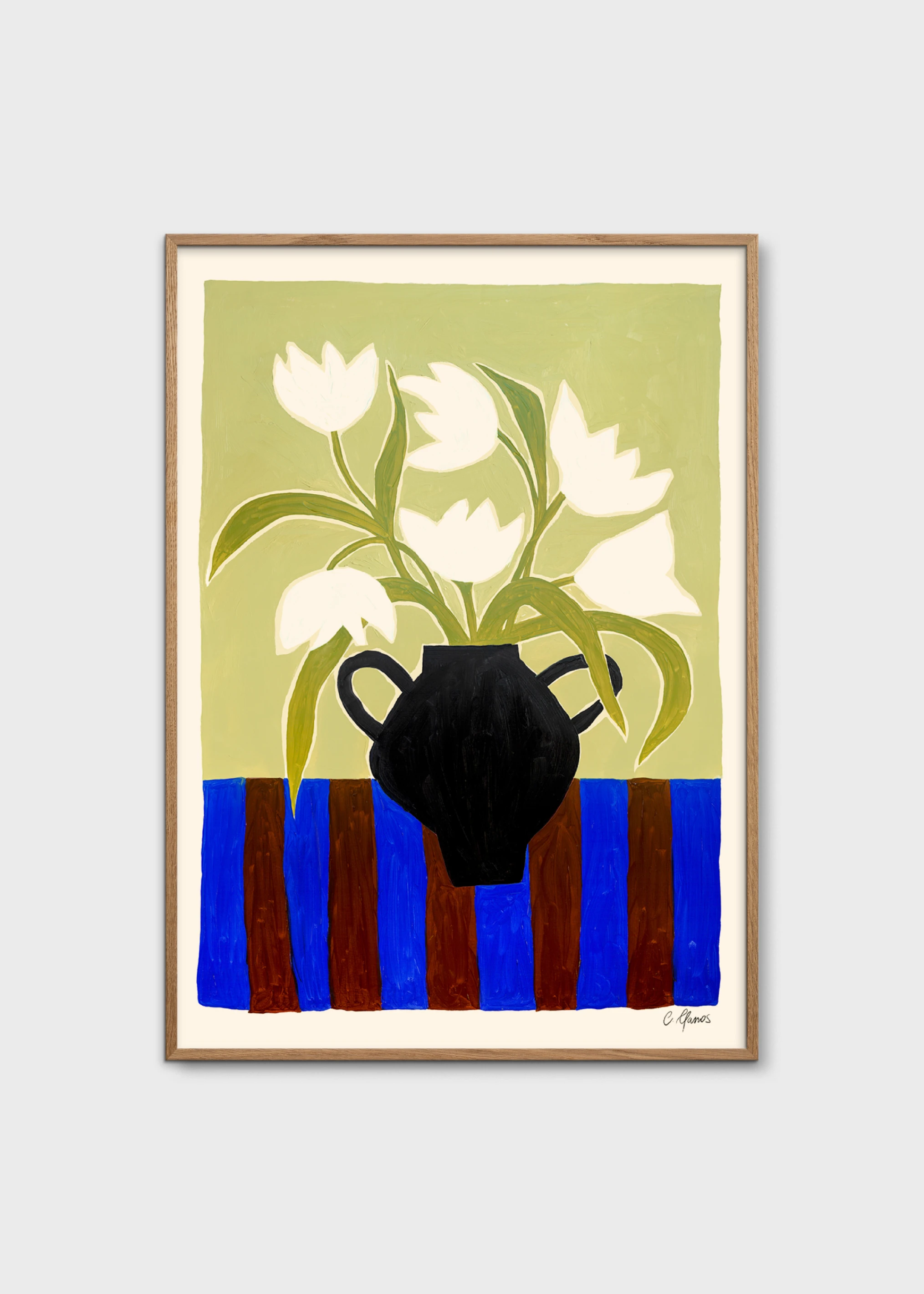 Flowers and Stripes - The Poster Club 丹麥藝術海報(團購)