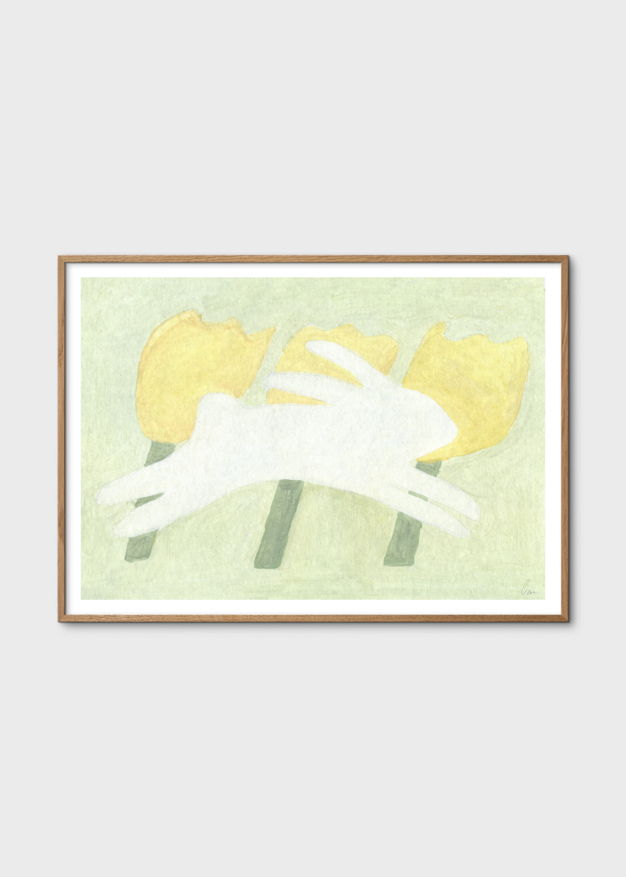 Rabbit and Flora - The Poster Club 丹麥藝術海報(團購)