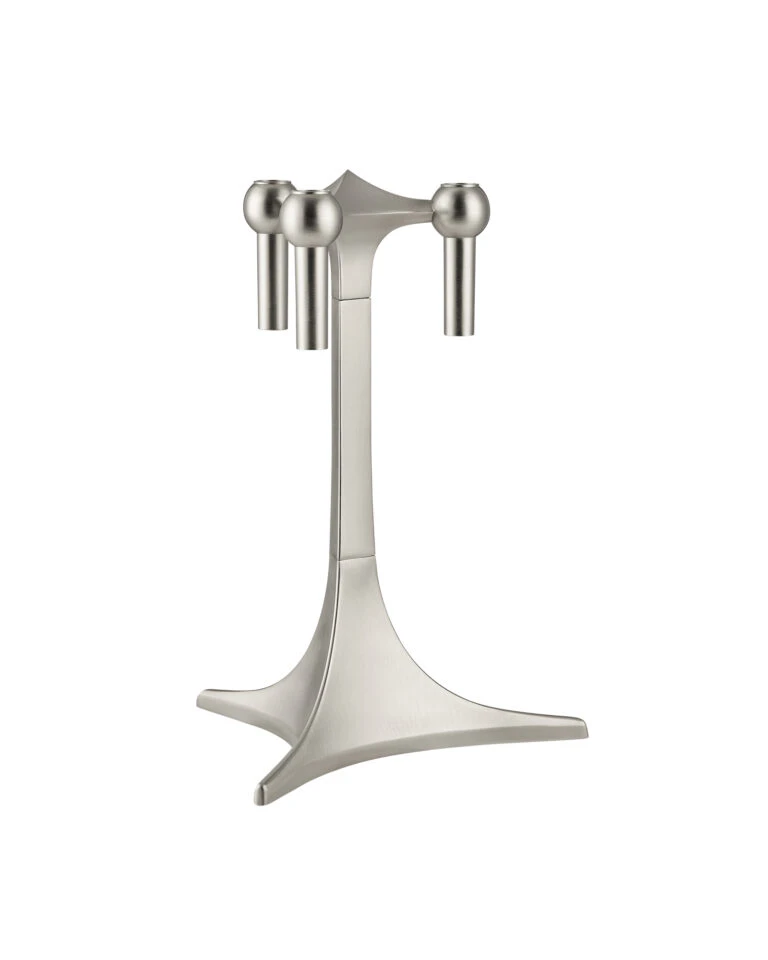 stand ( brushed chrome ) 燭台支架 - STOFF Nagel 丹麥燭台