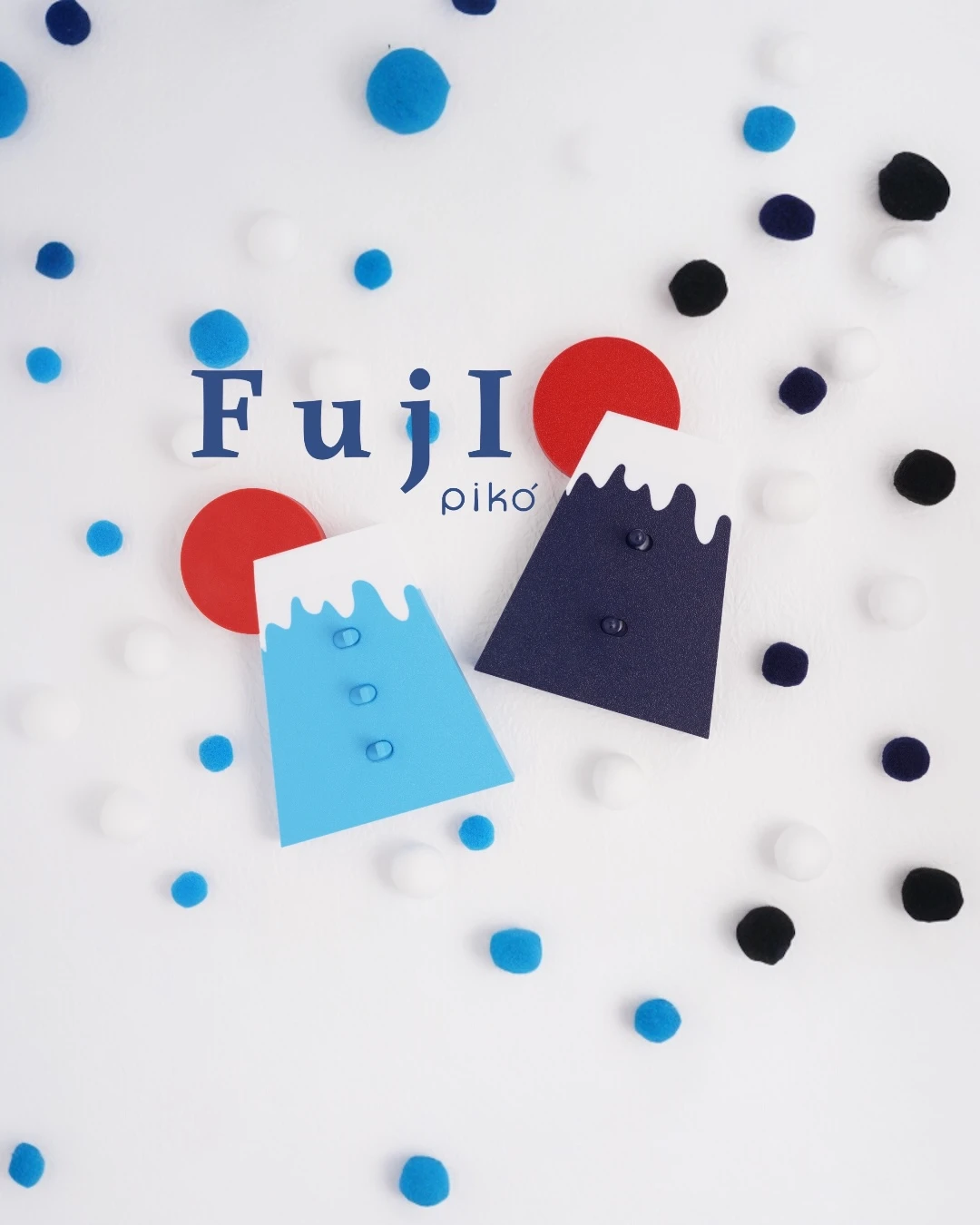 DIY 快速安裝｜Piko x ぽちゃ Fuji 富士山開關撥桿與插座面板 (共2色) - Switchpapa 開關面板