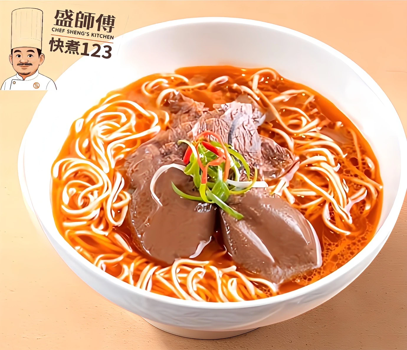 麻辣牛肉麵Mala Beef Noodle Soup