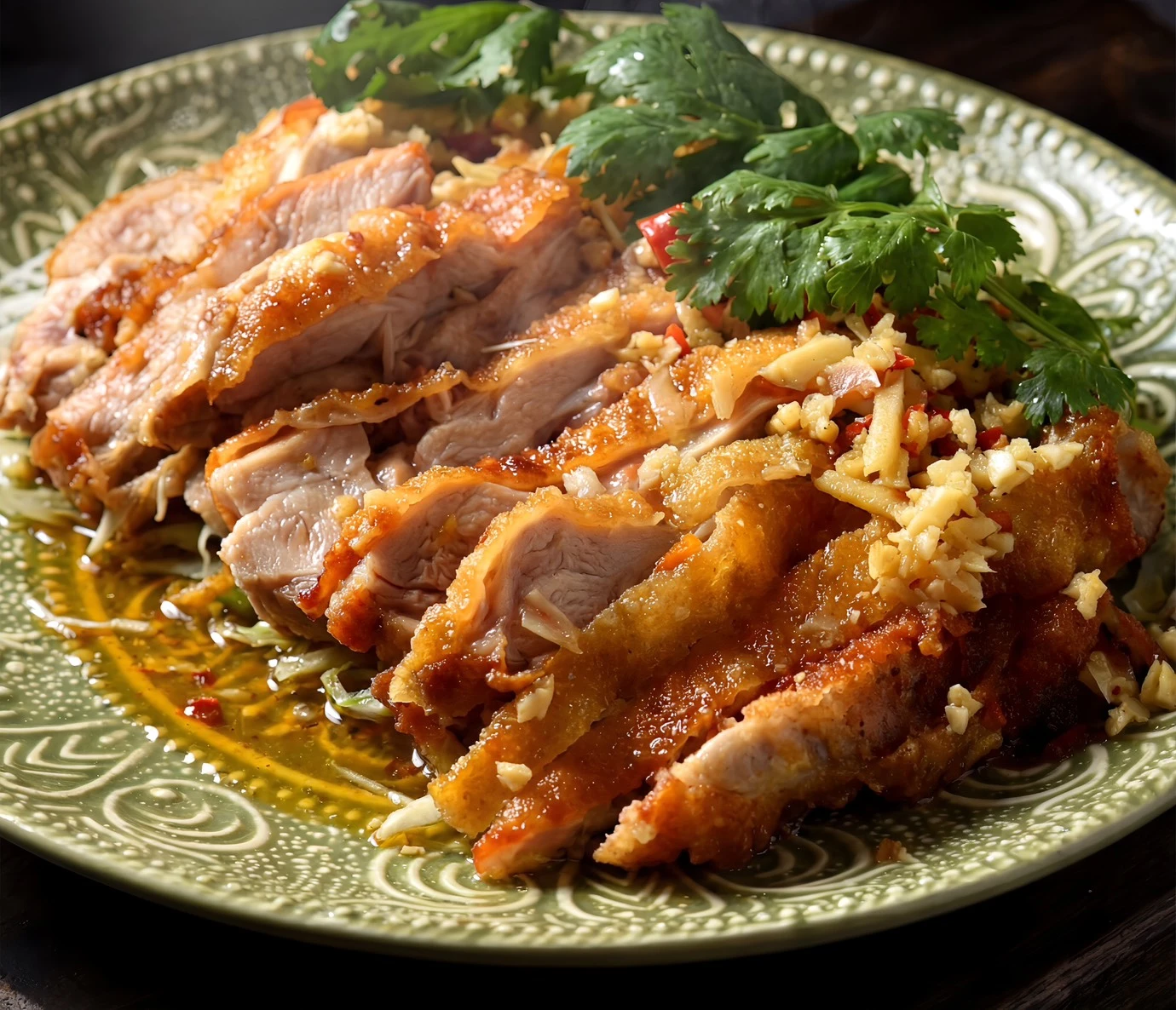 泰式椒麻雞Thai Chili Garlic Fried Chicken
