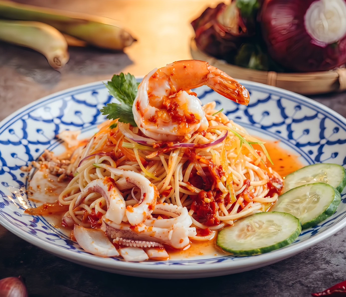 泰式酸辣海鮮涼拌醬  Thai Spicy Seafood Dressing