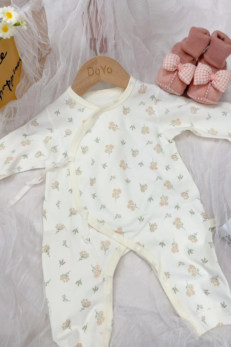花花包手綁帶爬服