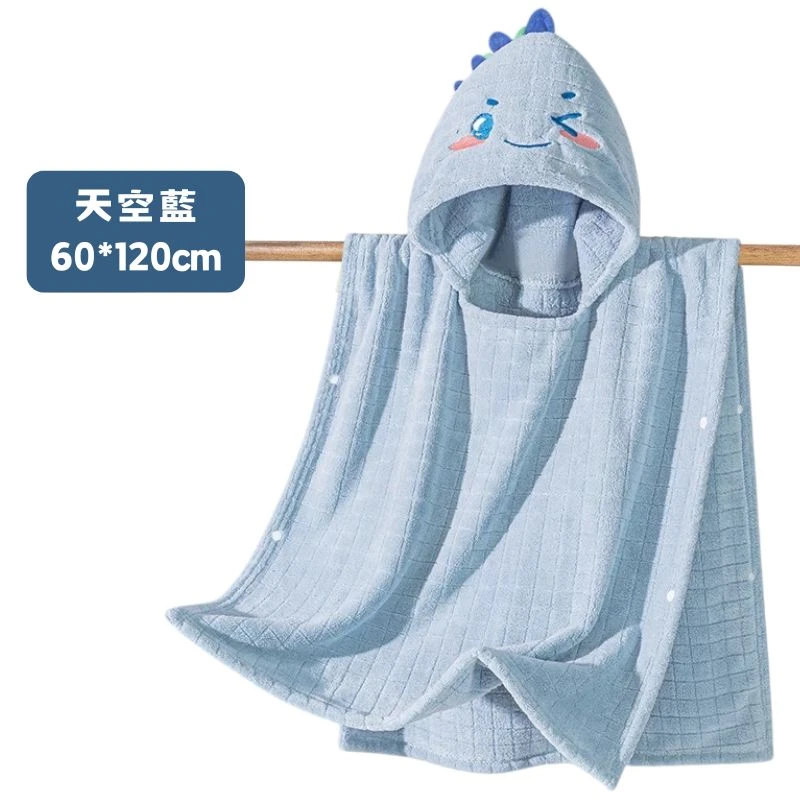 恐龍幼童浴巾