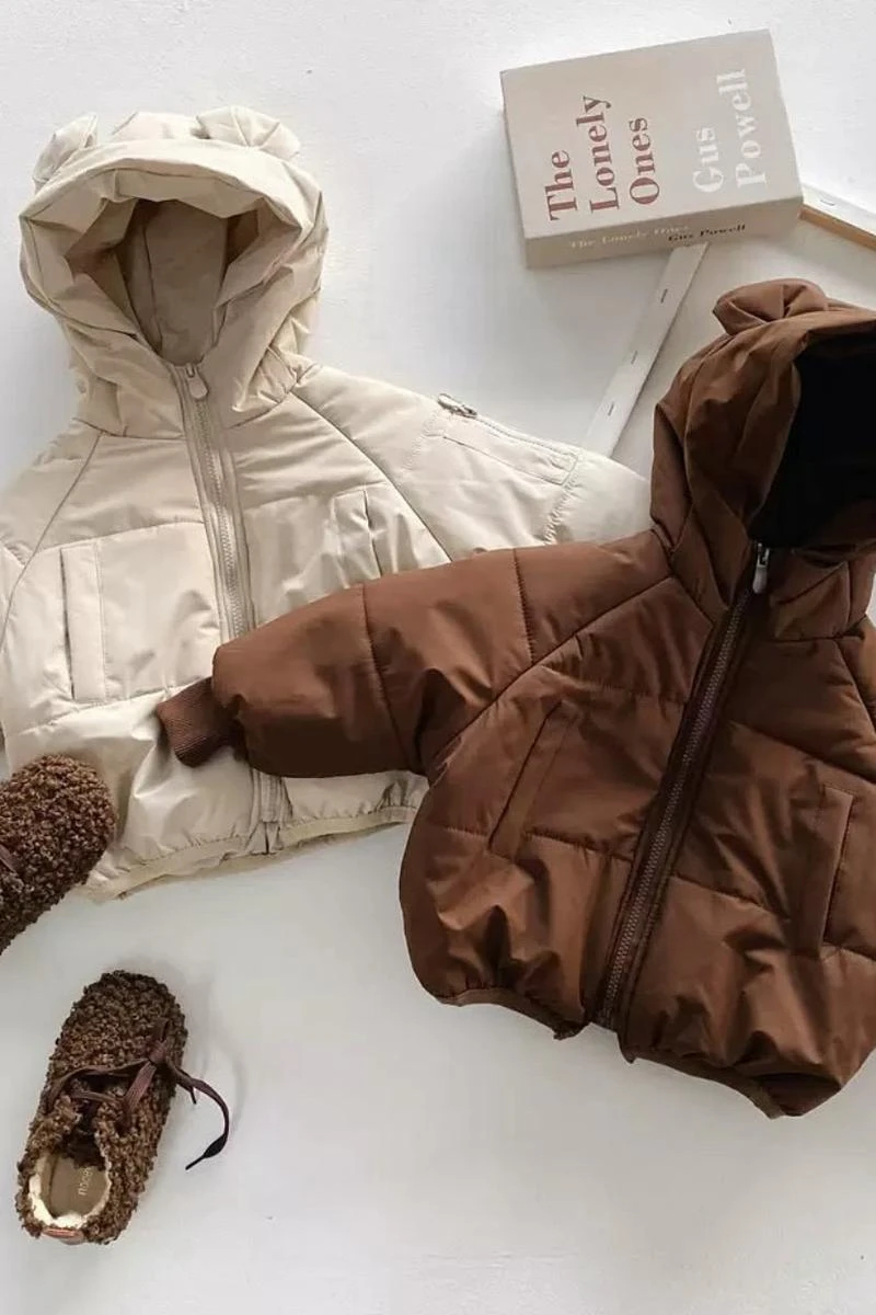 小熊輕量科技暖外套