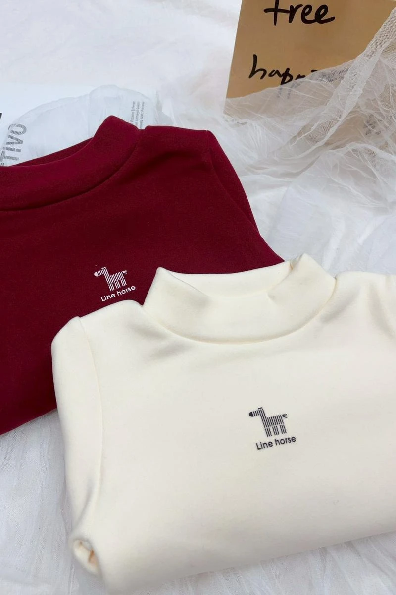斑馬刷絨內搭