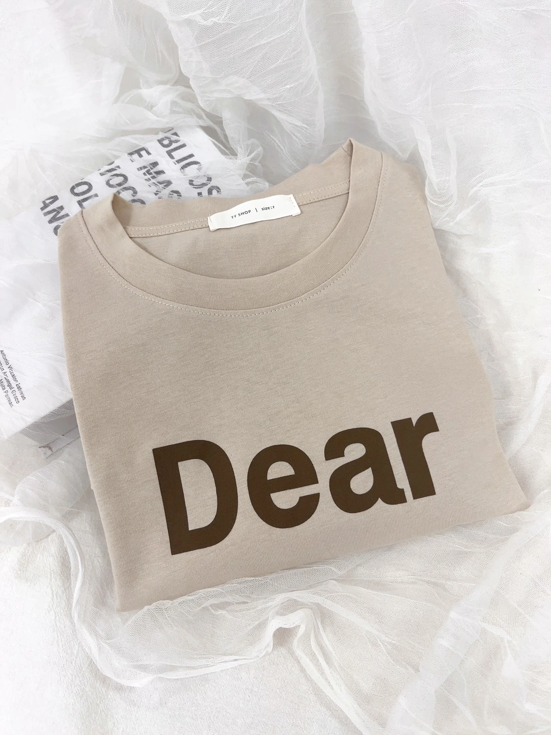 純棉DEAR上衣