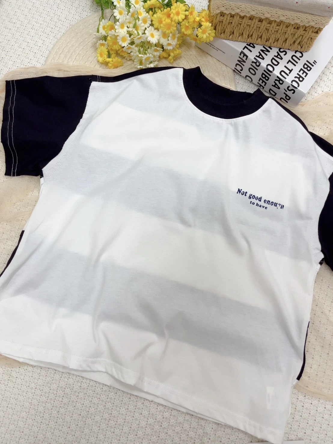 美式工裝條紋T