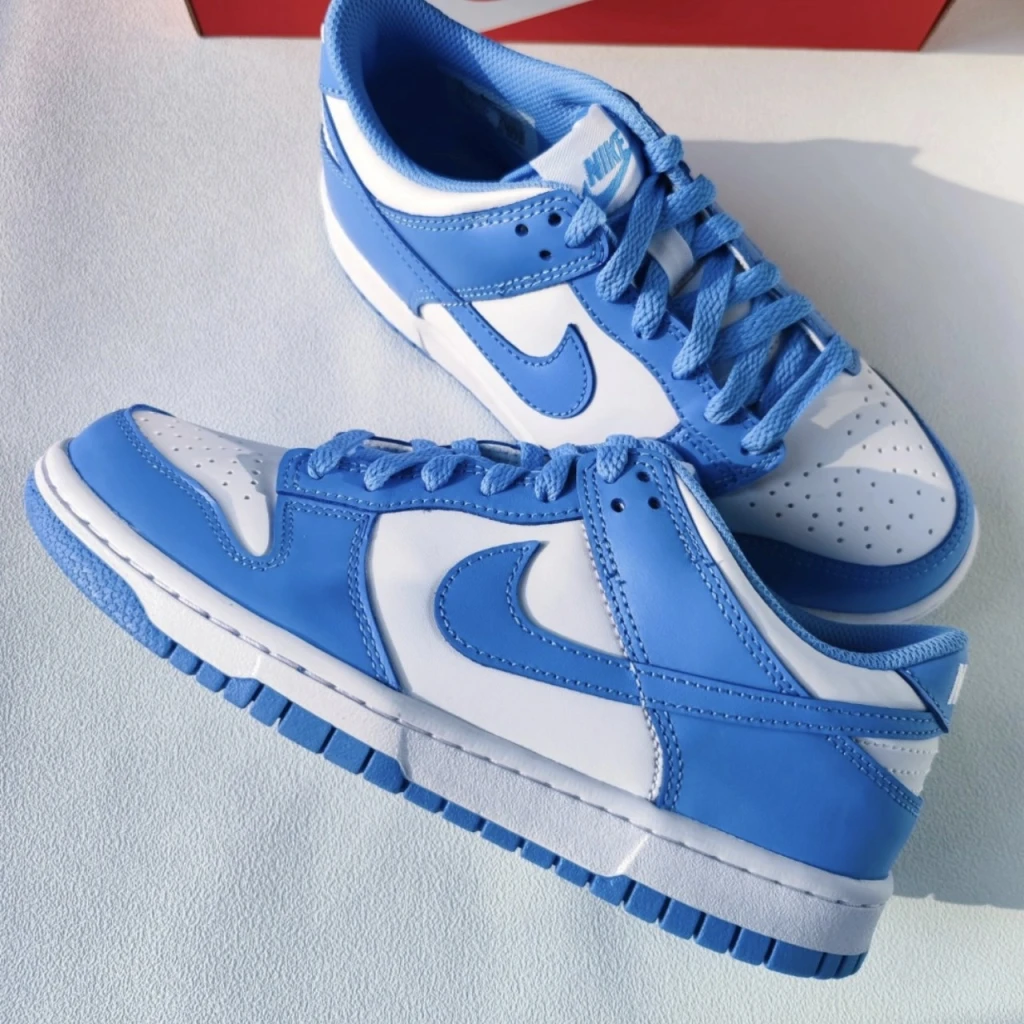 NIKE DUNK LOW GS 大學藍 白藍 (CW1590-103)