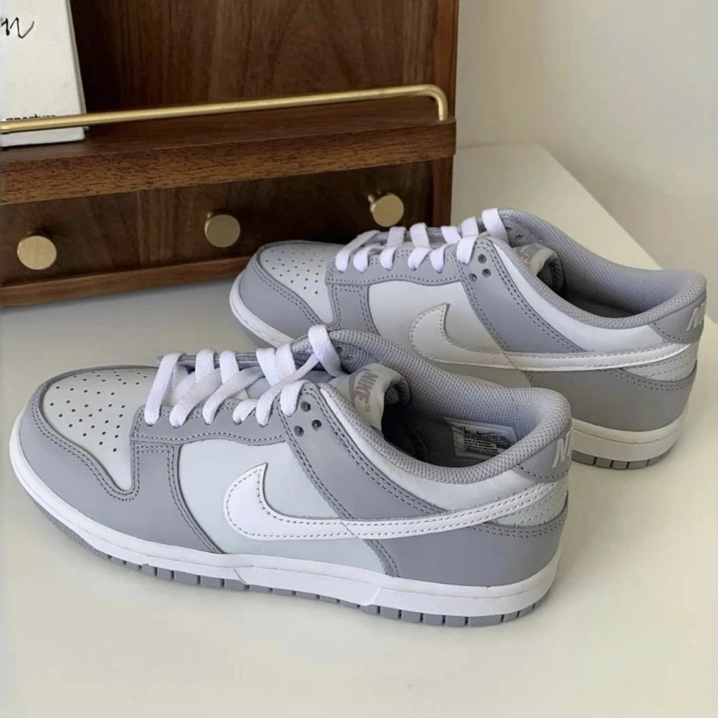NIKE DUNK LOW GS 淺白灰 (DH9765-001)