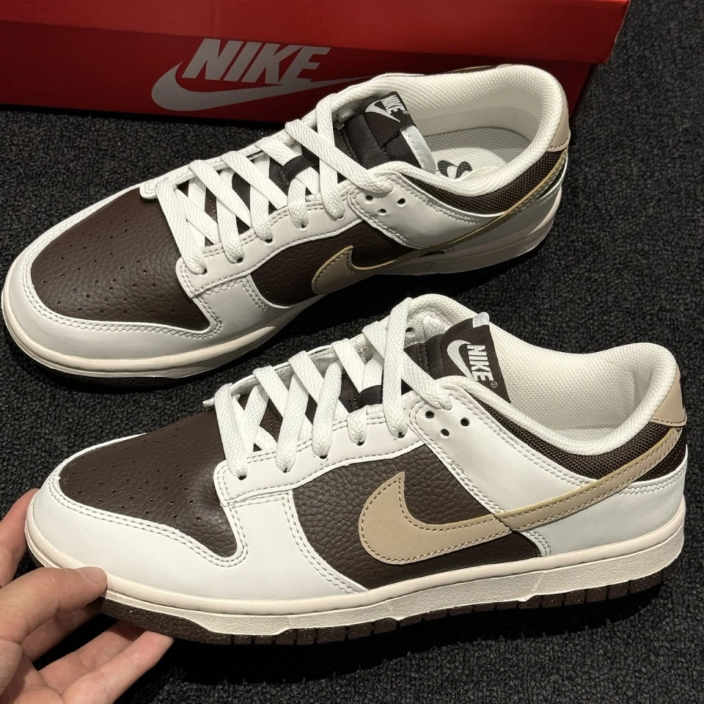 NIKE DUNK LOW "Jumpman Jack" 摩卡棕反轉摩卡 (HF4292-100))