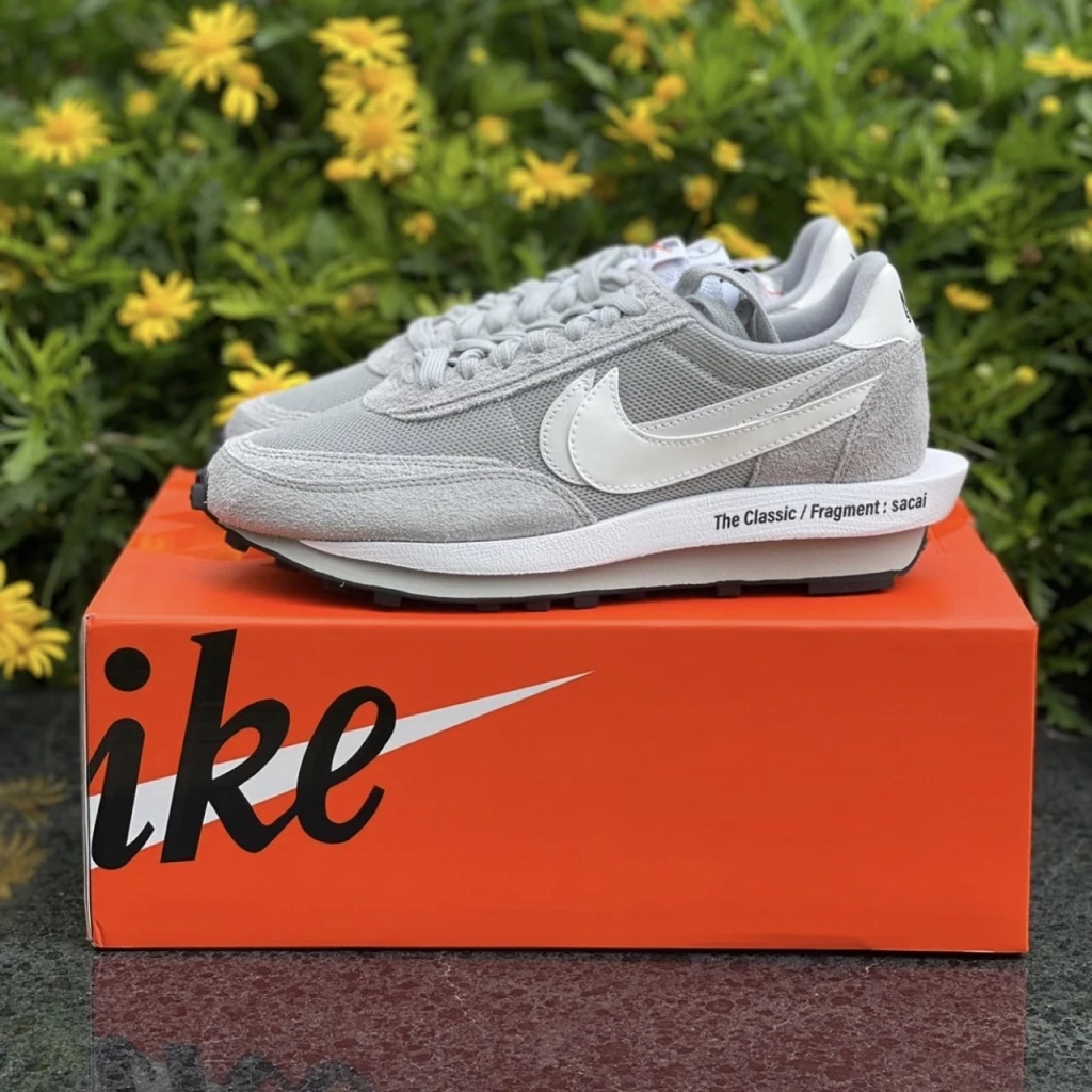 Nike x Sacai x Fragment LDWaffle 三方聯名 閃電灰 藤原浩 DH2684-001