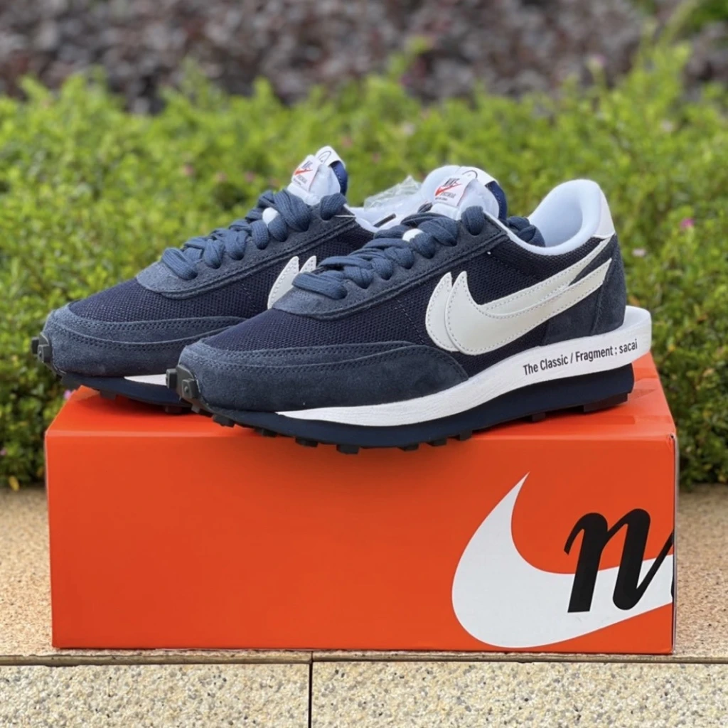 Nike x Sacai x Fragment LDWaffle 三方聯名 海軍藍 藤原浩 DH2684-400