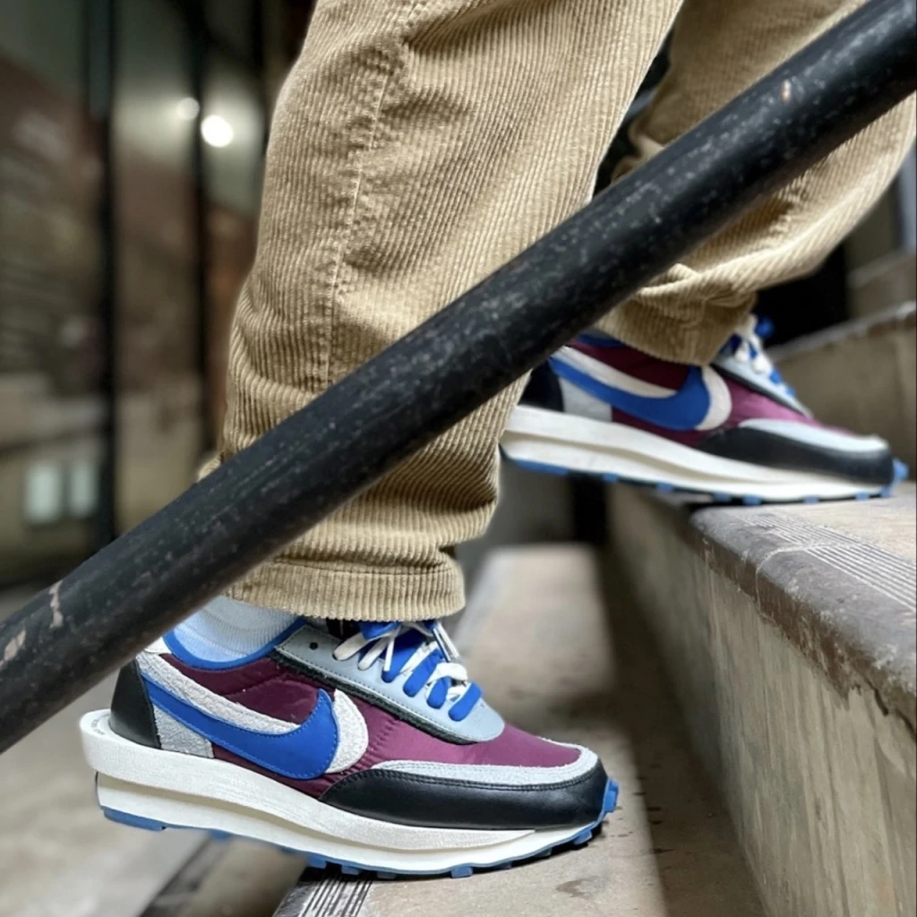 Nike x Sacai x UNDERCOVER Blazer Low 酒紅藍灰 三方聯名 DJ4877-600