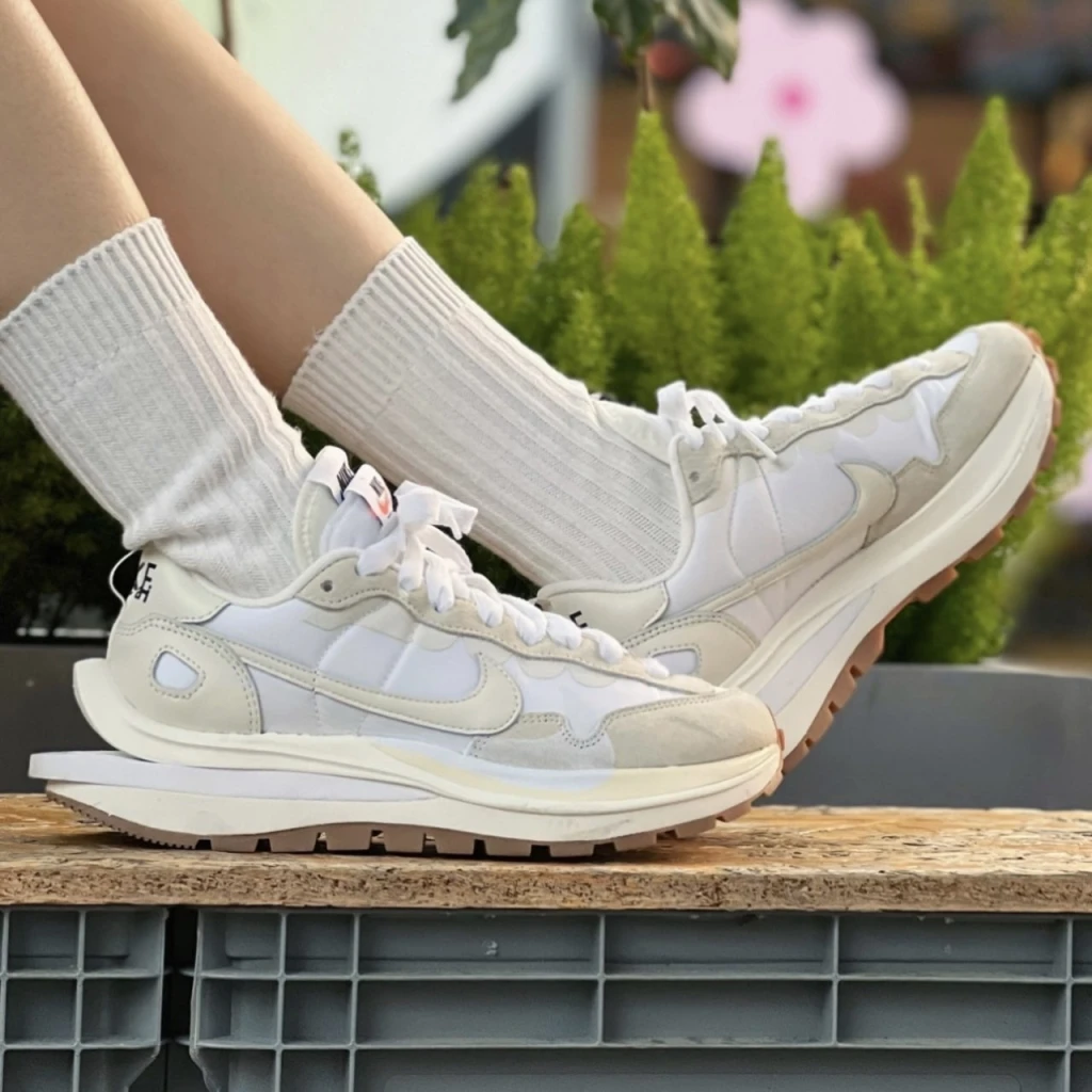 Nike x Sacai Vaporwaffle 奶油白 白生膠 DD1875-100